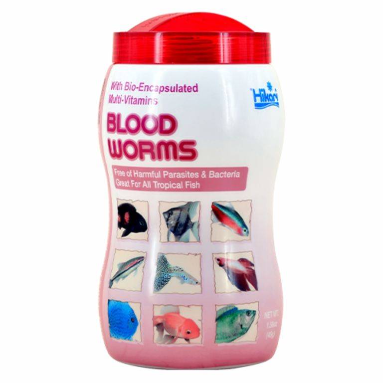 Bio-Pure Freeze Dried Blood Worms - 1.59 oz