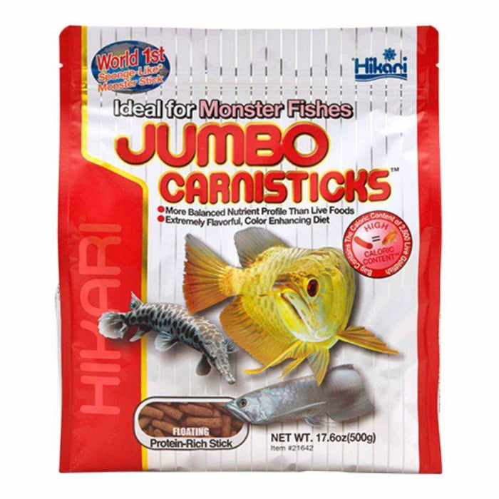 Jumbo CarniSticks Fish Food - 17.6 oz