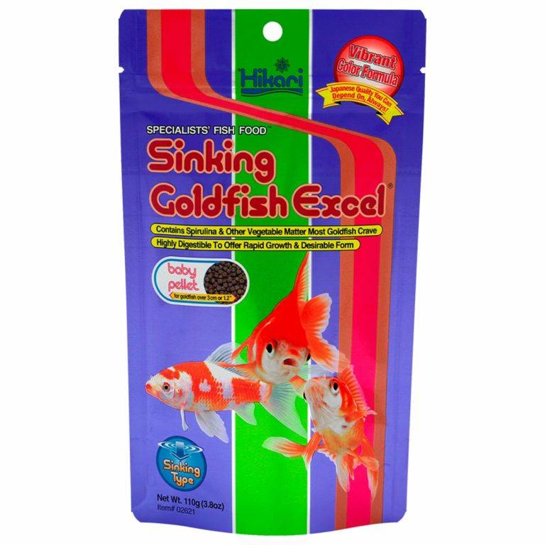 Sinking Goldfish Excel Goldfish Food - 3.8 oz