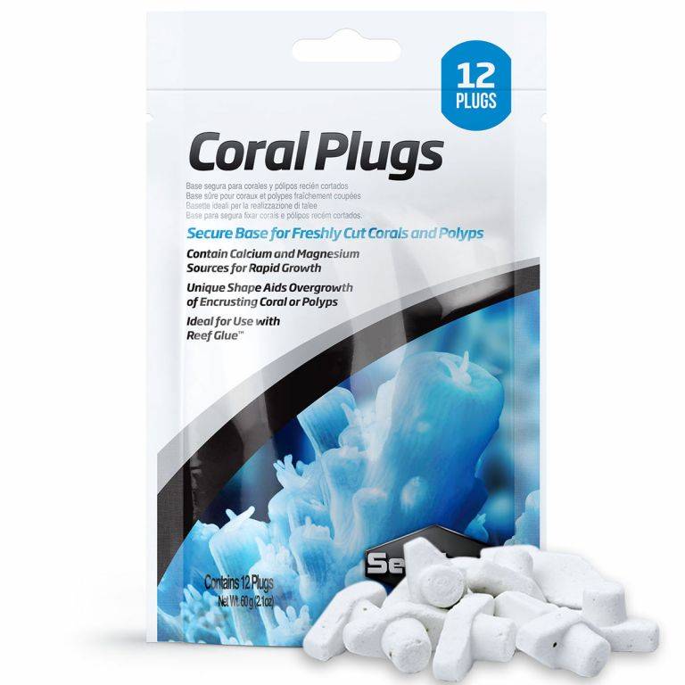 Coral Plugs - 12 Pack