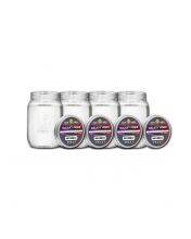 4 Jars Galaxy Pods