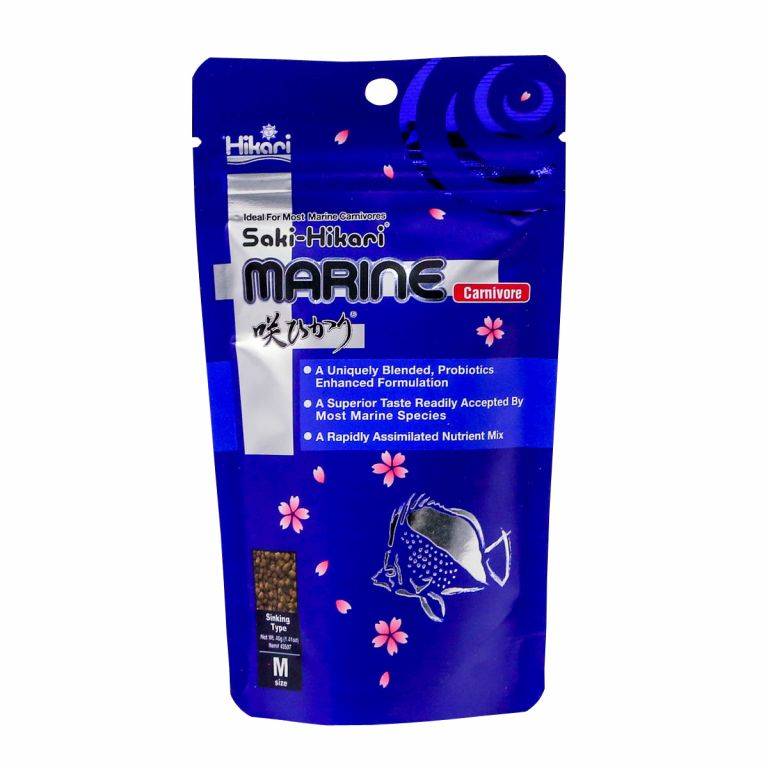 1.41 oz Saki Marine Carnivore Pellet Food