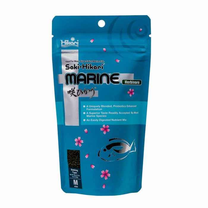 3.17 oz Saki Marine Herbivore Pellet Food