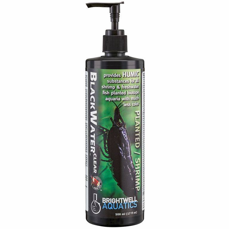 BlackWater Clear - Humic Water Conditioner for Freshwater Shrimp (500 mL)