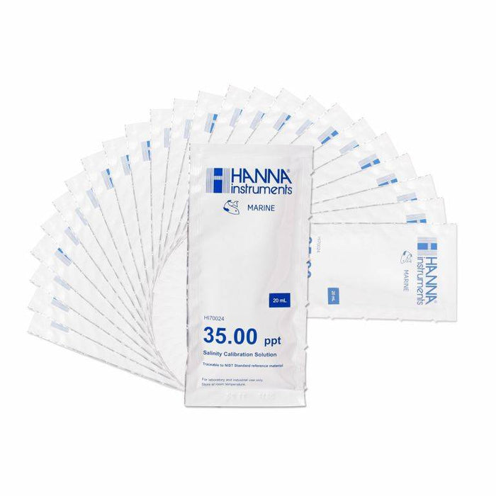 25-Pack HI70024P 35ppt Salinity Calibration Sachet