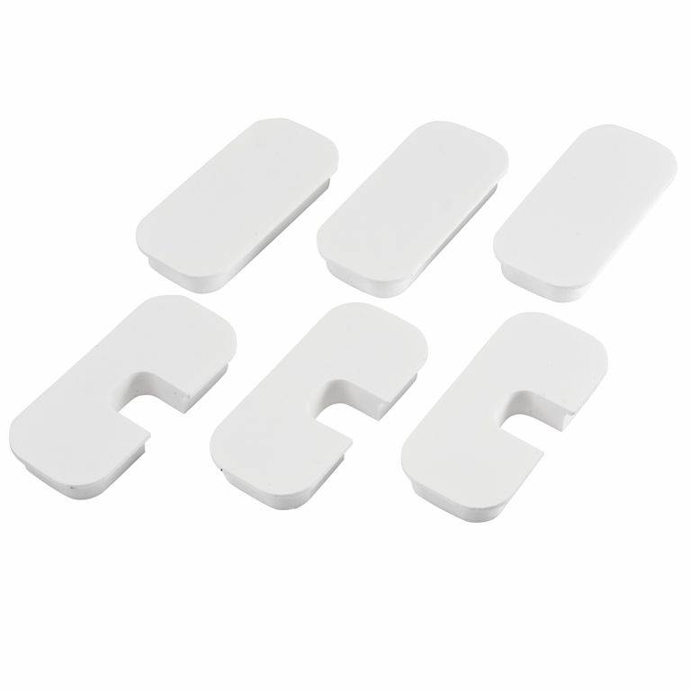 Aquarium Controller Board Small Cord Cutout Plugs - White