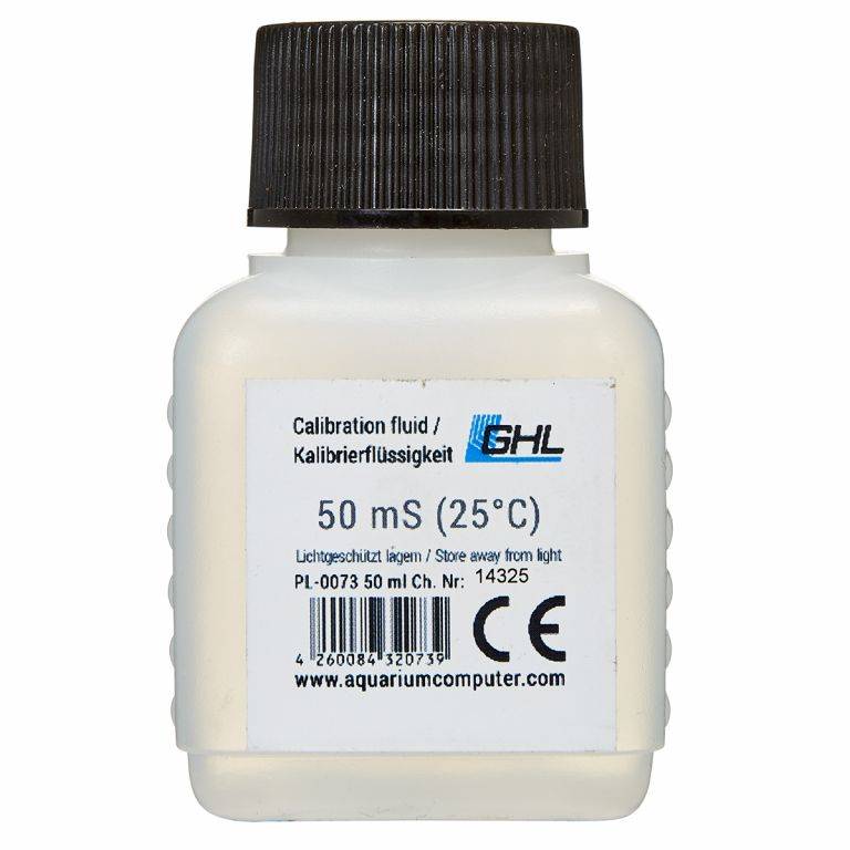 Conductivity Calibration Fluid - 50mS Standard