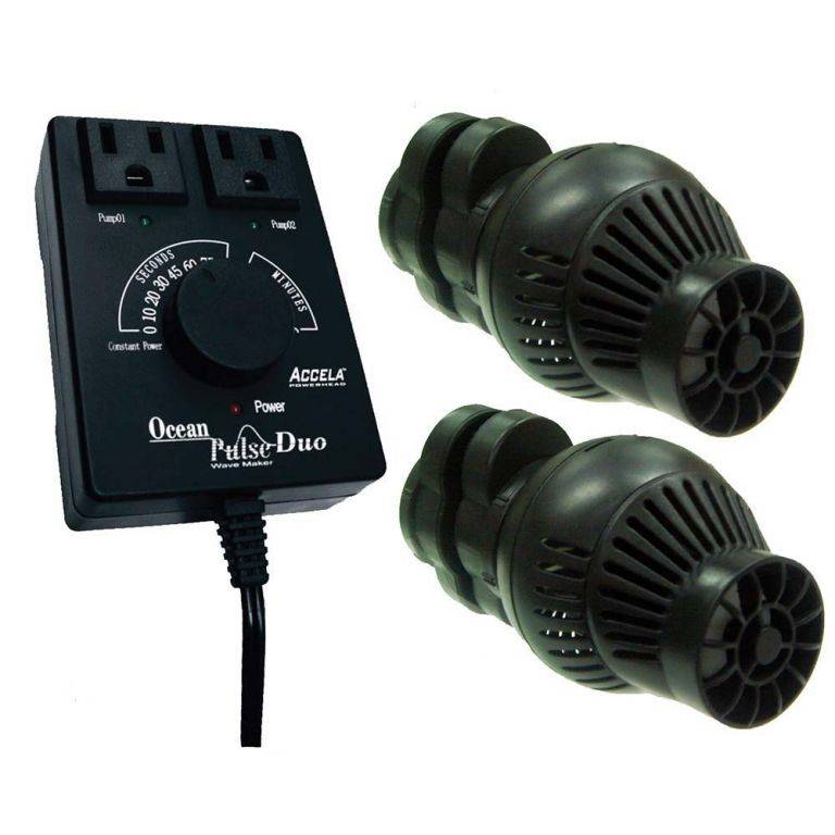 Oceanstream Circulation Pump/Powerhead + Duo Wavemaker Kit 500 gph- JBJ