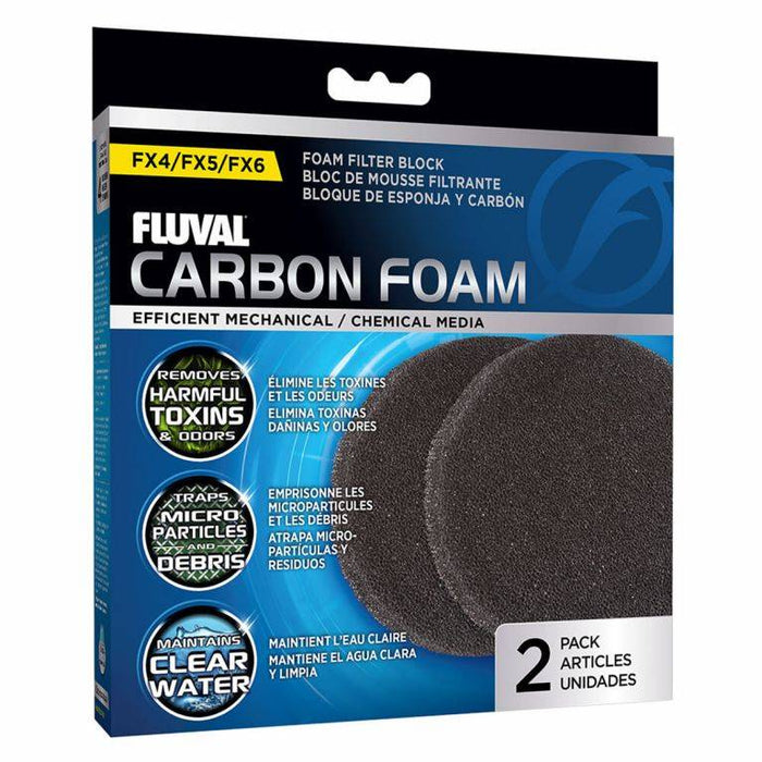 Carbon Foam for FX2/FX4/FX5/FX6 Canister Filter (2 Pack)