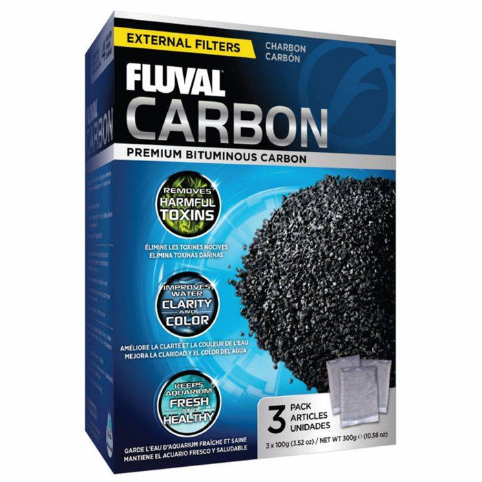 Fluval Carbon - 100 g (3 Pack)