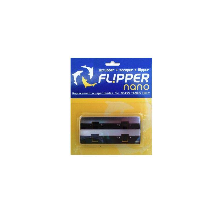 Flipper Nano Replacement Stainless Steel Blades - 2pk