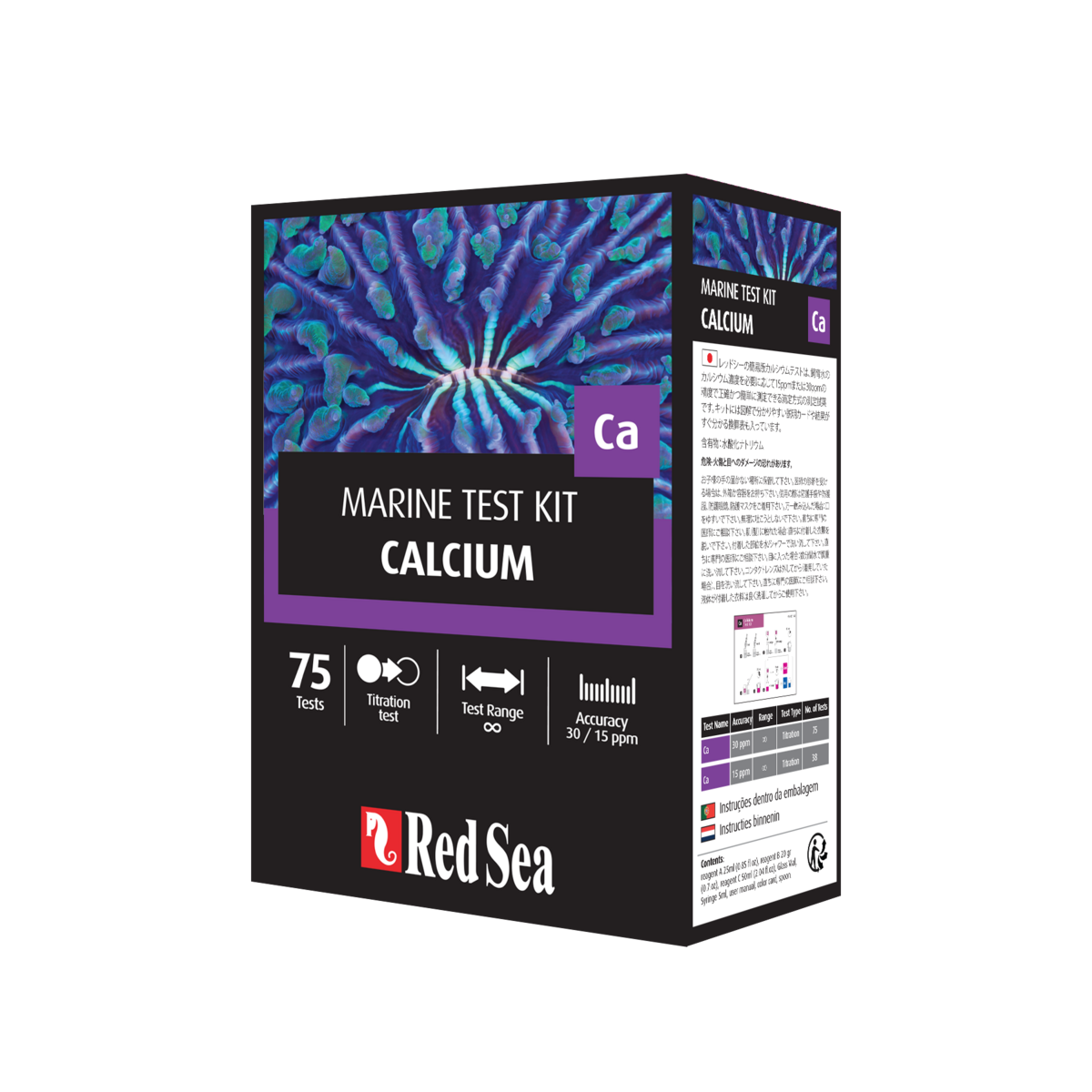 Red Sea Marine Care Program Calcium Test Kit