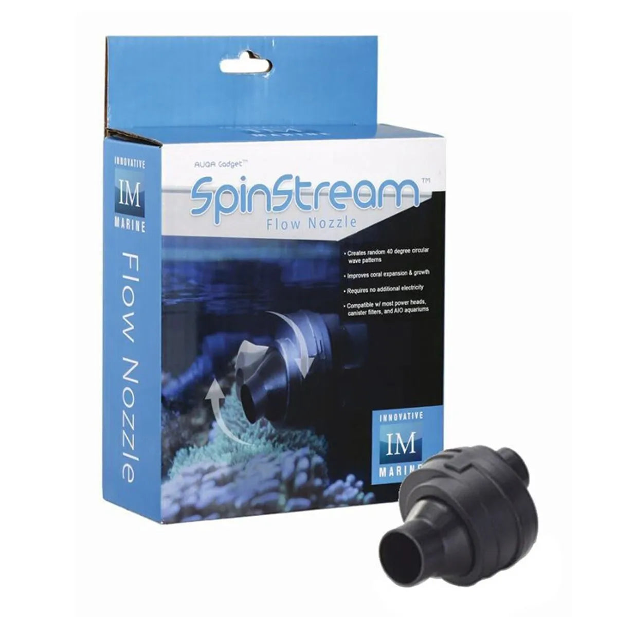 Innovative Marine Auqa Gadget Spin Stream Nozzle