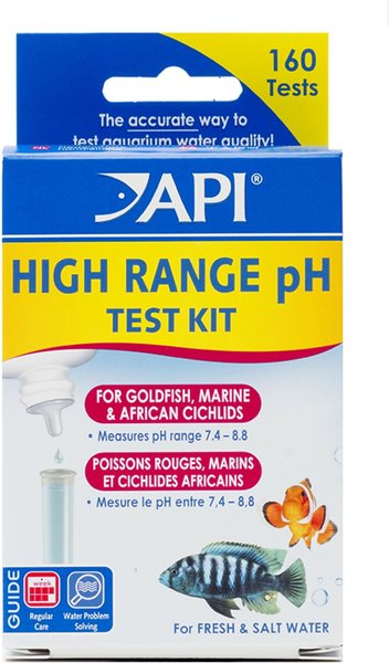 API High Range pH Test Kit for Freshwater and Saltwater Aquarium