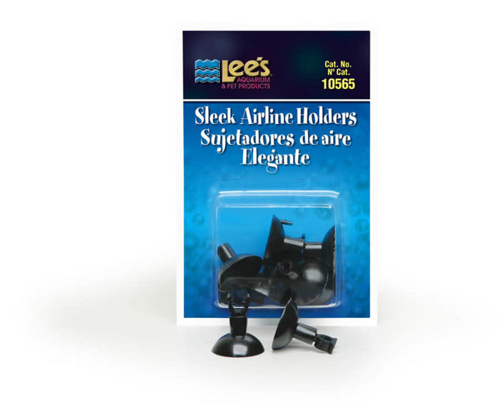 Lee's Aquarium & Pet Products Sleek Airline Holders Black 1ea/6 ct