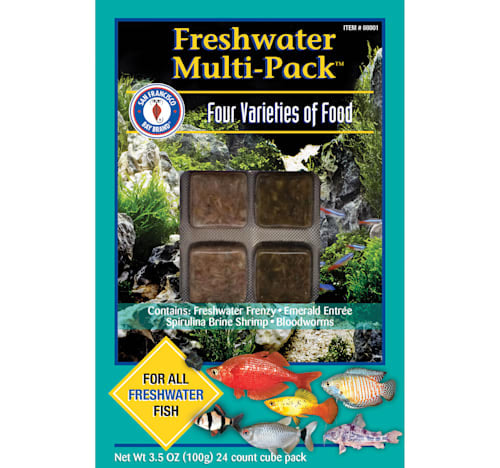 San Francisco Bay Brand Freshwater Multipack Frozen Fish Food