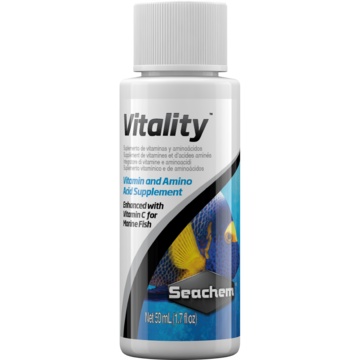 Seachem Laboratories Vitality Vitamins and Amino Acid Supplement