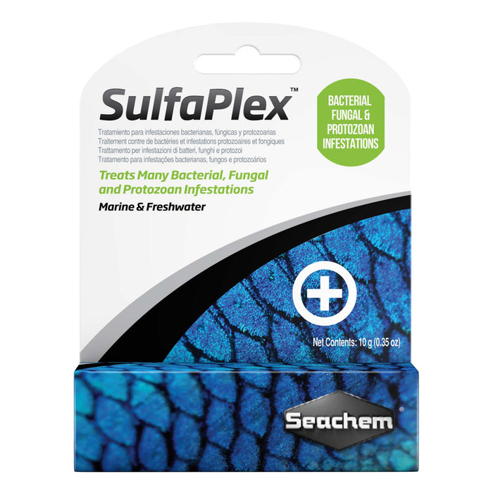 Seachem Laboratories Sulfaplex Antibiotic and Anti-fungal Medication