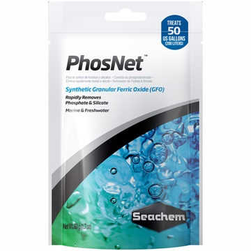 Seachem Laboratories PhosNet Phosphate and Silicate Remover 1ea/125 g