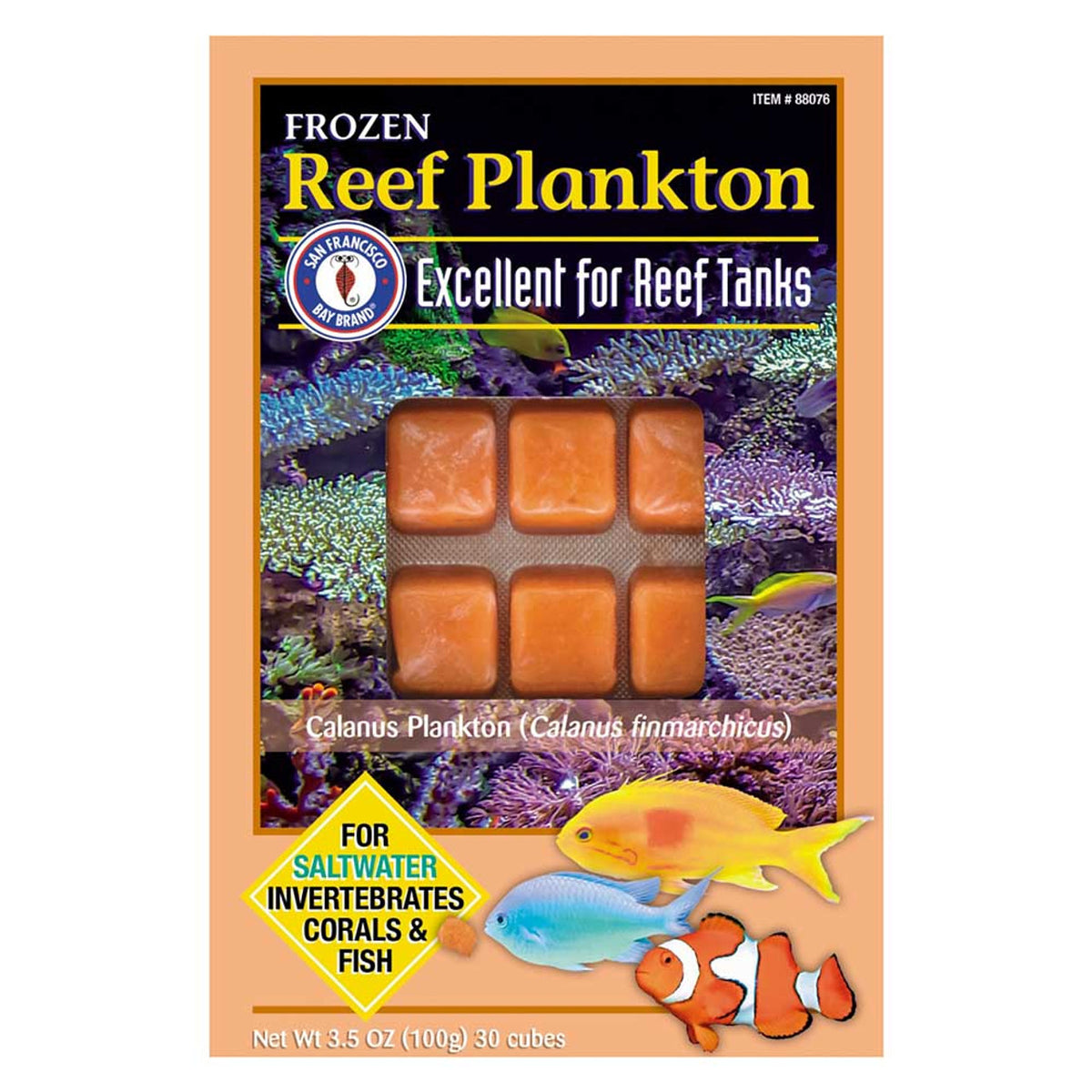 San Francisco Bay Brand Reef Plankton Frozen Fish Food