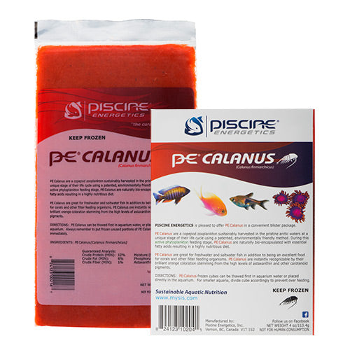 Piscine Energetics Calanus Frozen Fish Food