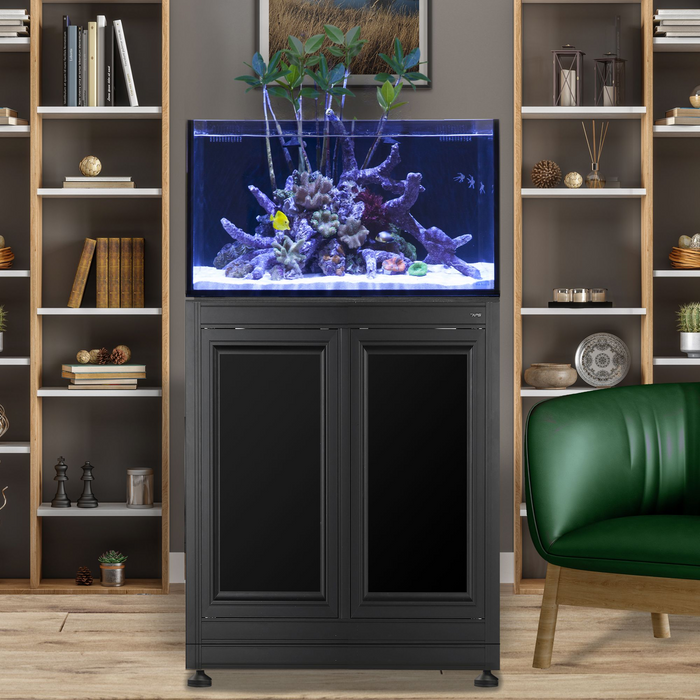 50 NUVO Fusion Lagoon PRO 2 AIO Aquarium with Black APS Stand