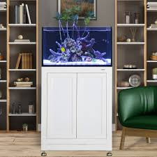 50 NUVO Fusion Lagoon PRO 2 AIO Aquarium with White APS Stand