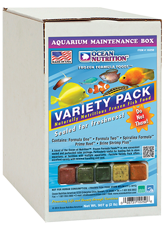 Ocean Nutrition Variety Formula Frozen Fish Food