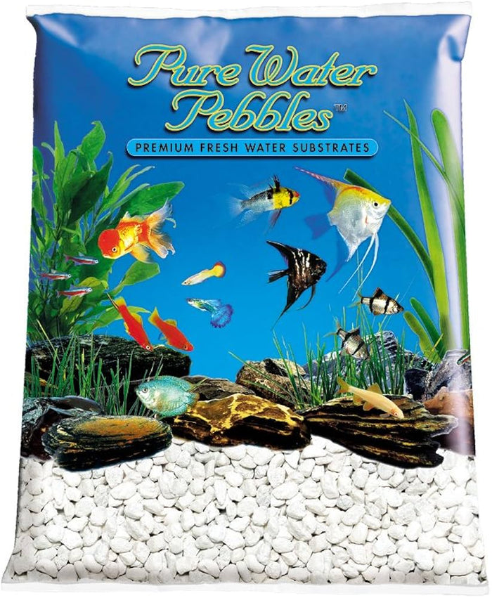 Pure Water Pebbles Premium Fresh Water Frosted Aquarium Gravel