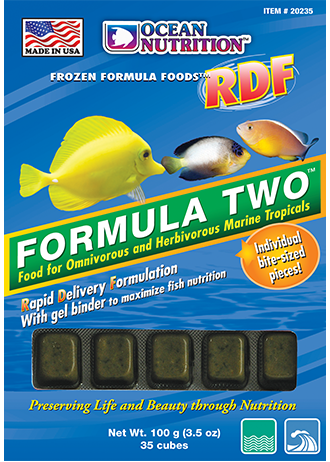 Ocean Nutrition RDF Formula Two Frozen Fish Food