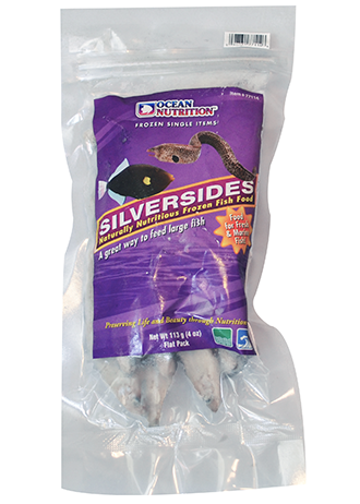 Ocean Nutrition Silversides Frozen Fish Food