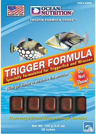 Ocean Nutrition Trigger Formula Frozen Fish Food