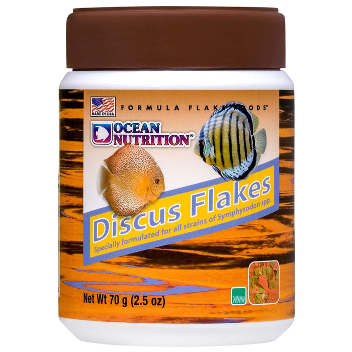 Ocean Nutrition Discus Flakes Fish Food 1ea/2.5 oz