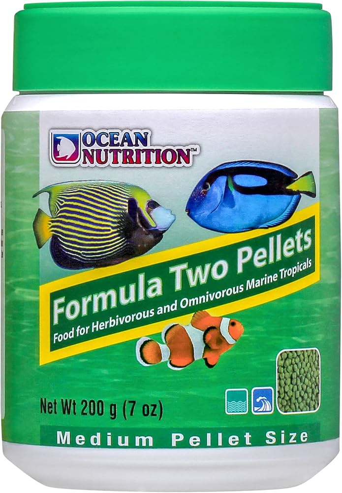 Ocean Nutrition Formula Two Marine Pellets Fish Food 1ea/14.1 oz, Medium