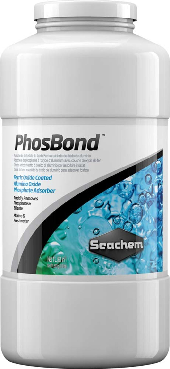 Seachem Laboratories PhosBond Phosphate and Silicate Remover 1ea/1 l