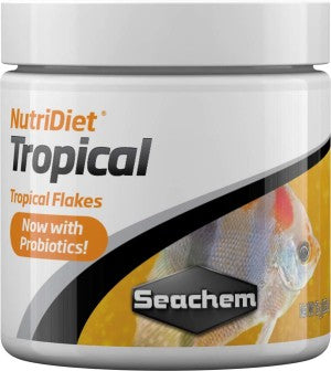 Seachem Laboratories NutriDiet Tropical Flakes Fish Food