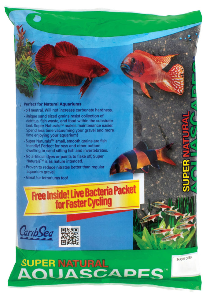 CaribSea Super Natural Aquascapes Aquarium Sand Shadow Creek, 20 lb