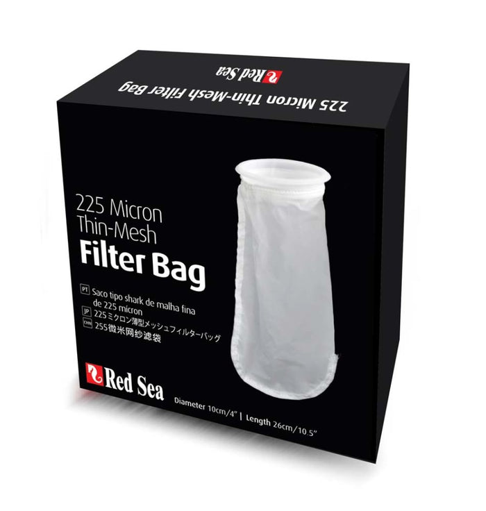 Red Sea MAX NANO Thin Mesh Filter Bag White 1ea/225 μm, 2 pk