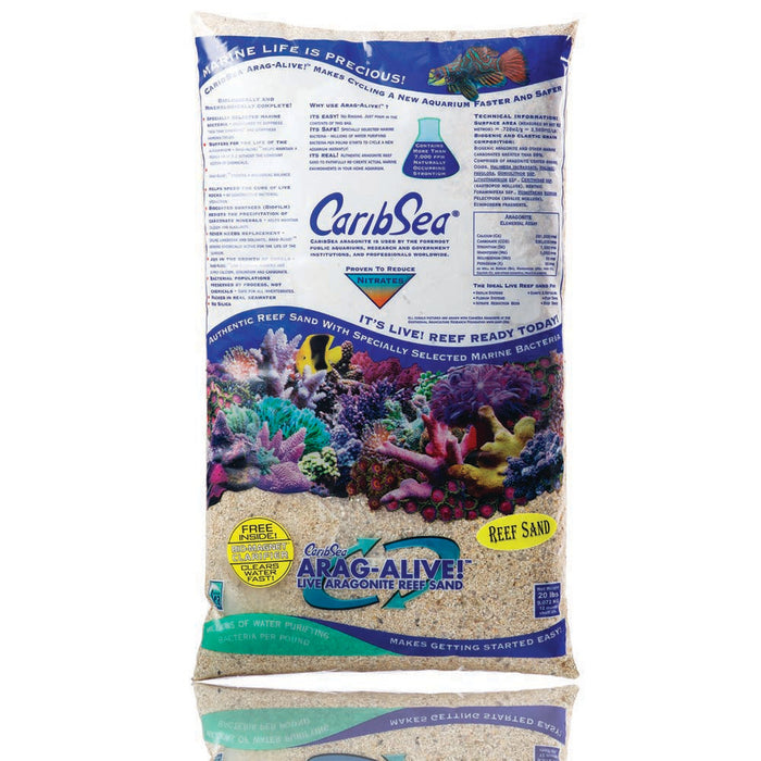 CaribSea AragAlive Special Grade Reef Sand 20 lb