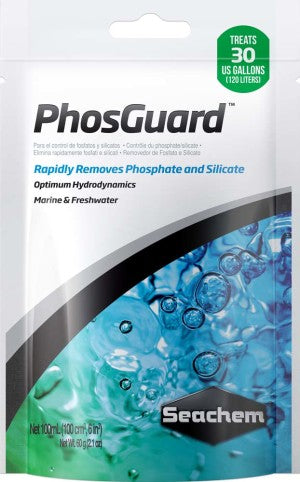 Seachem Laboratories PhosGuard Phosphate and Silicate Remover 1ea/100ml