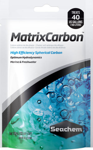 Seachem Laboratories MatrixCarbon Activated Carbon Media 1ea/100 ml