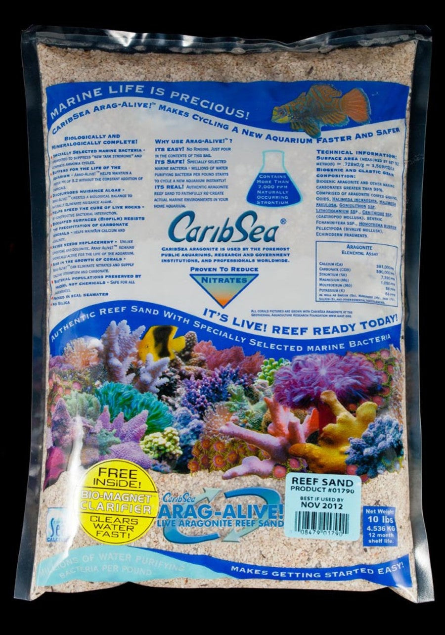 CaribSea AragAlive Special Grade Reef Sand 10 lb