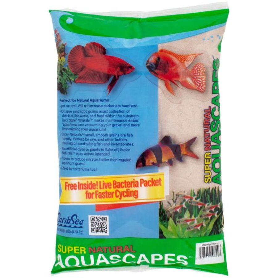 CaribSea Super Natural Aquascapes Aquarium Sand Moonlight 10 lb
