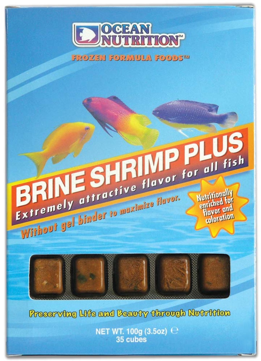 Ocean Nutrition Brine Shrimp Plus Frozen Fish Food