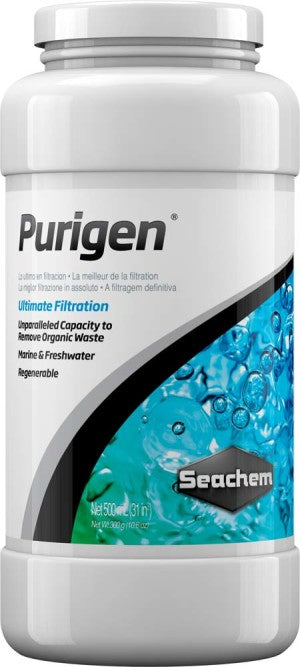 Seachem Laboratories Purigen Organic Resin Filter 1ea/500 ml