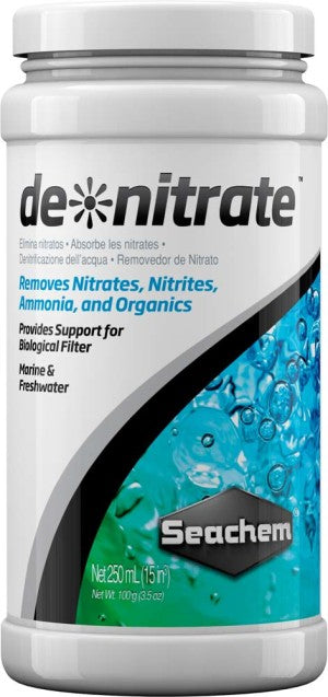 Seachem Laboratories de nitrate Nitrate Remover 1ea/250 ml