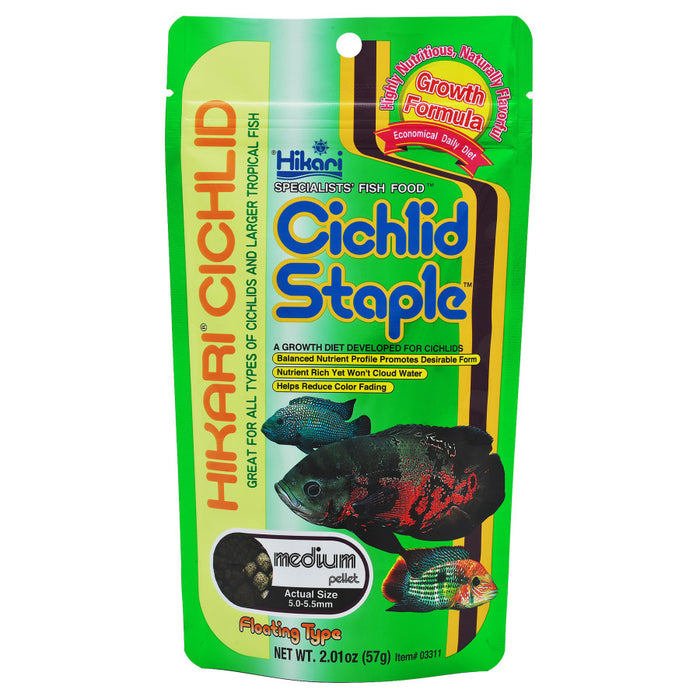 Hikari USA Cichlid Staple Pellets Fish Food