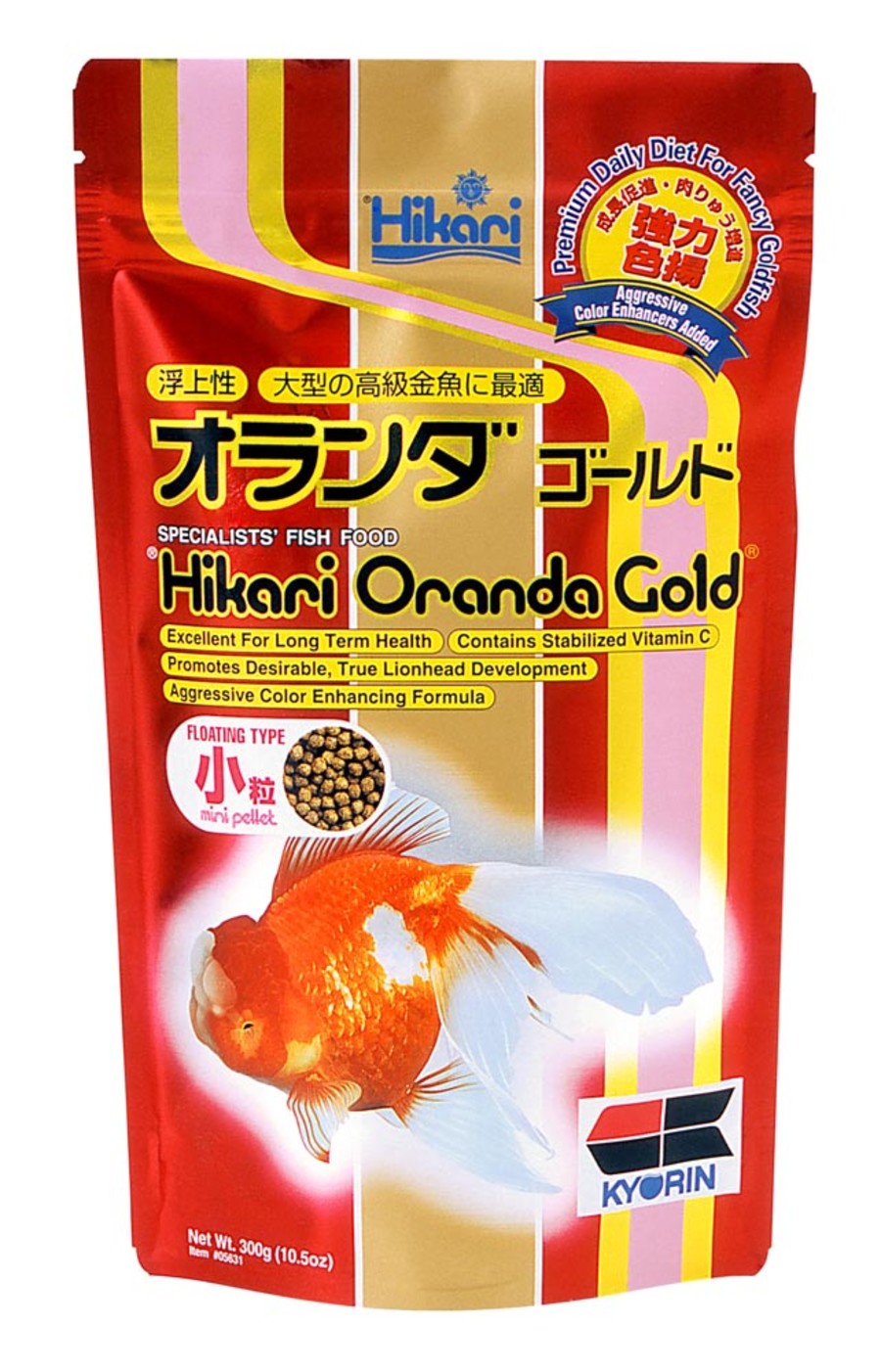 Hikari USA Oranda Gold Pellets Fish Food