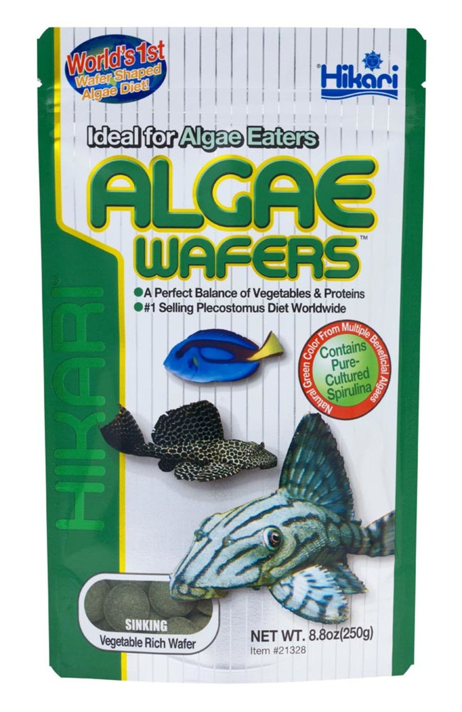 Hikari USA Algae Wafers Rapidly Sinking Wafer Fish Food