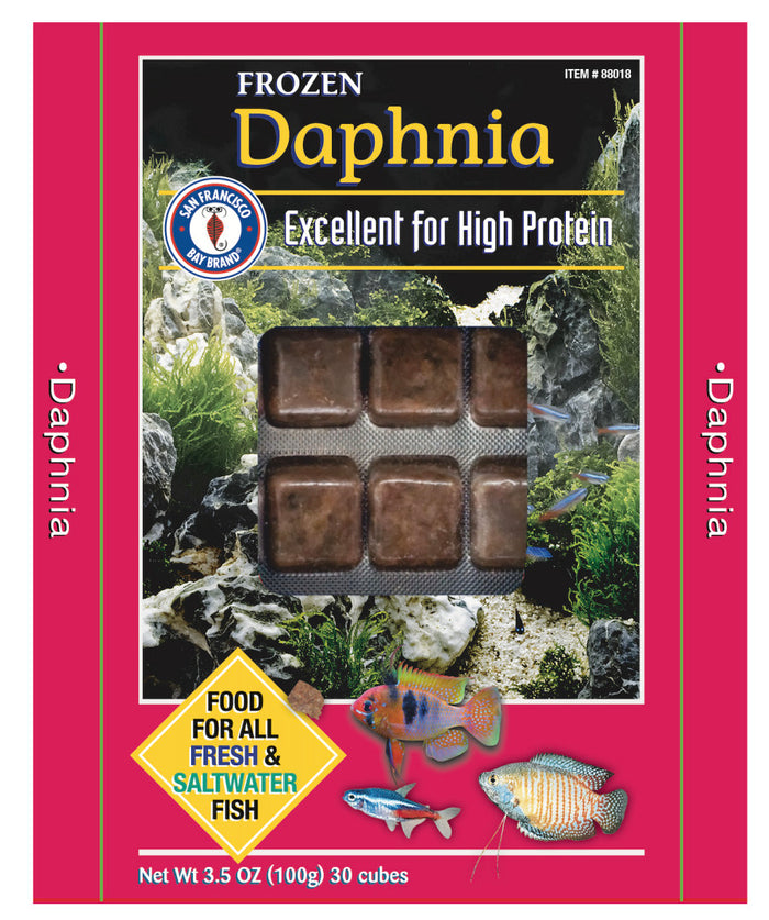 San Francisco Bay Brand Frozen Daphnia Fish Food